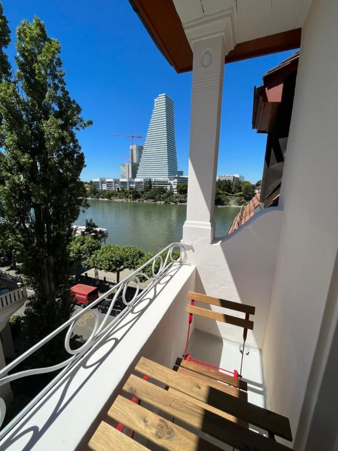 Charmante Altbauwohnung Am Rhein Basel Dış mekan fotoğraf
