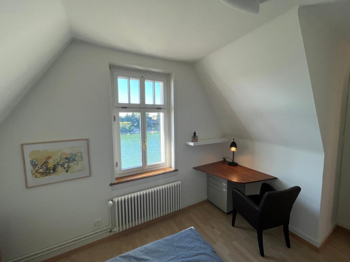 Charmante Altbauwohnung Am Rhein Basel Dış mekan fotoğraf