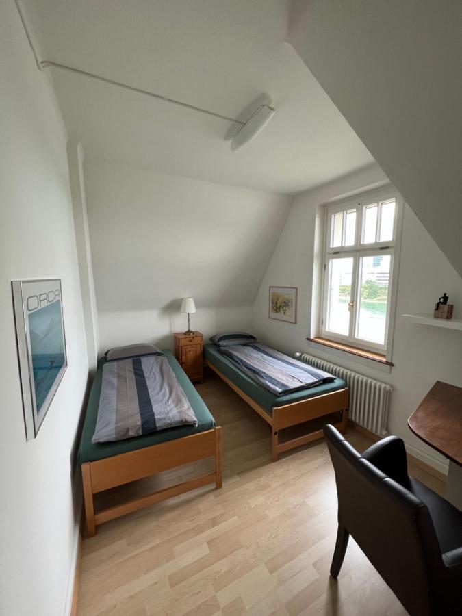 Charmante Altbauwohnung Am Rhein Basel Dış mekan fotoğraf