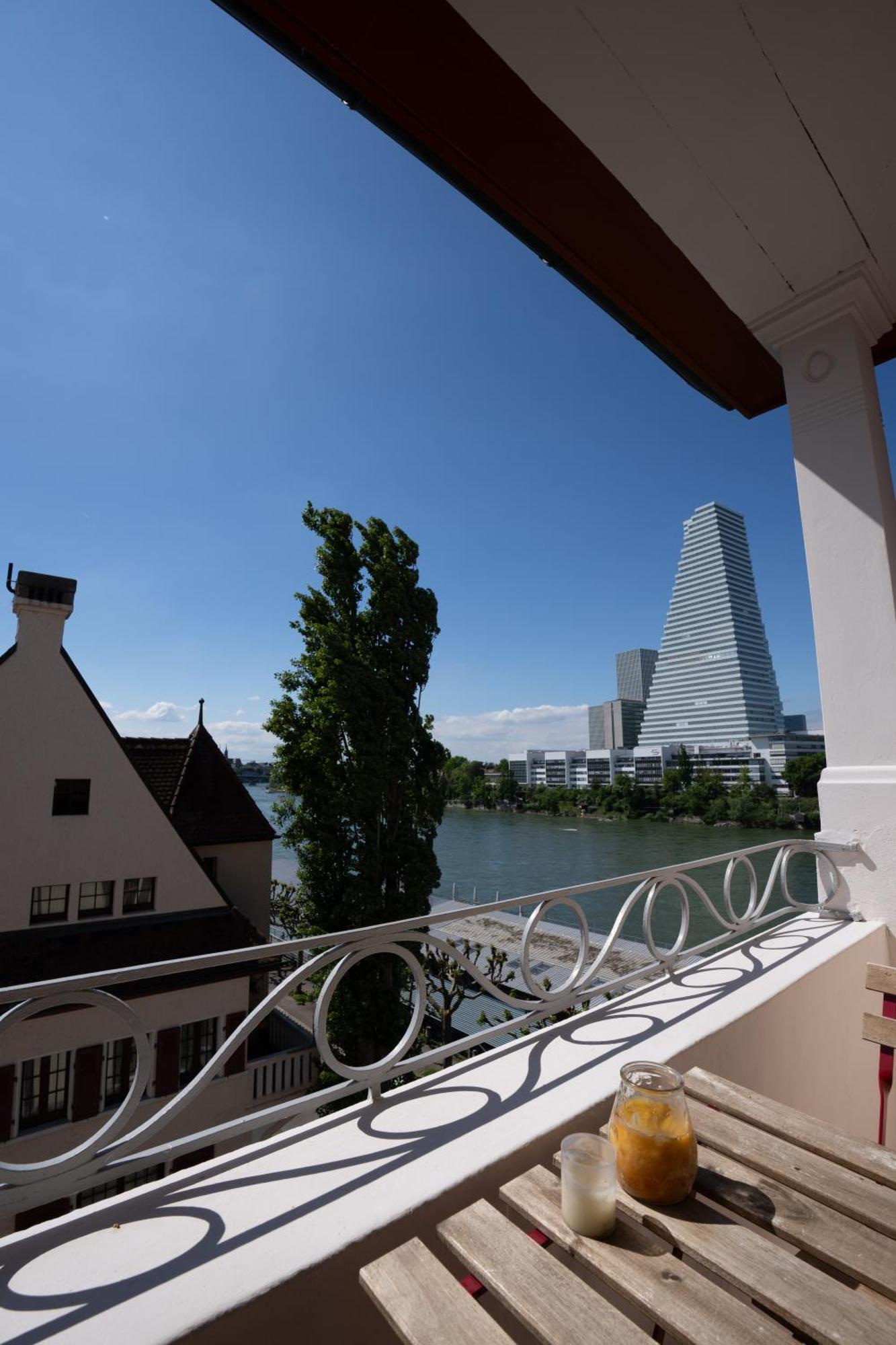 Charmante Altbauwohnung Am Rhein Basel Dış mekan fotoğraf