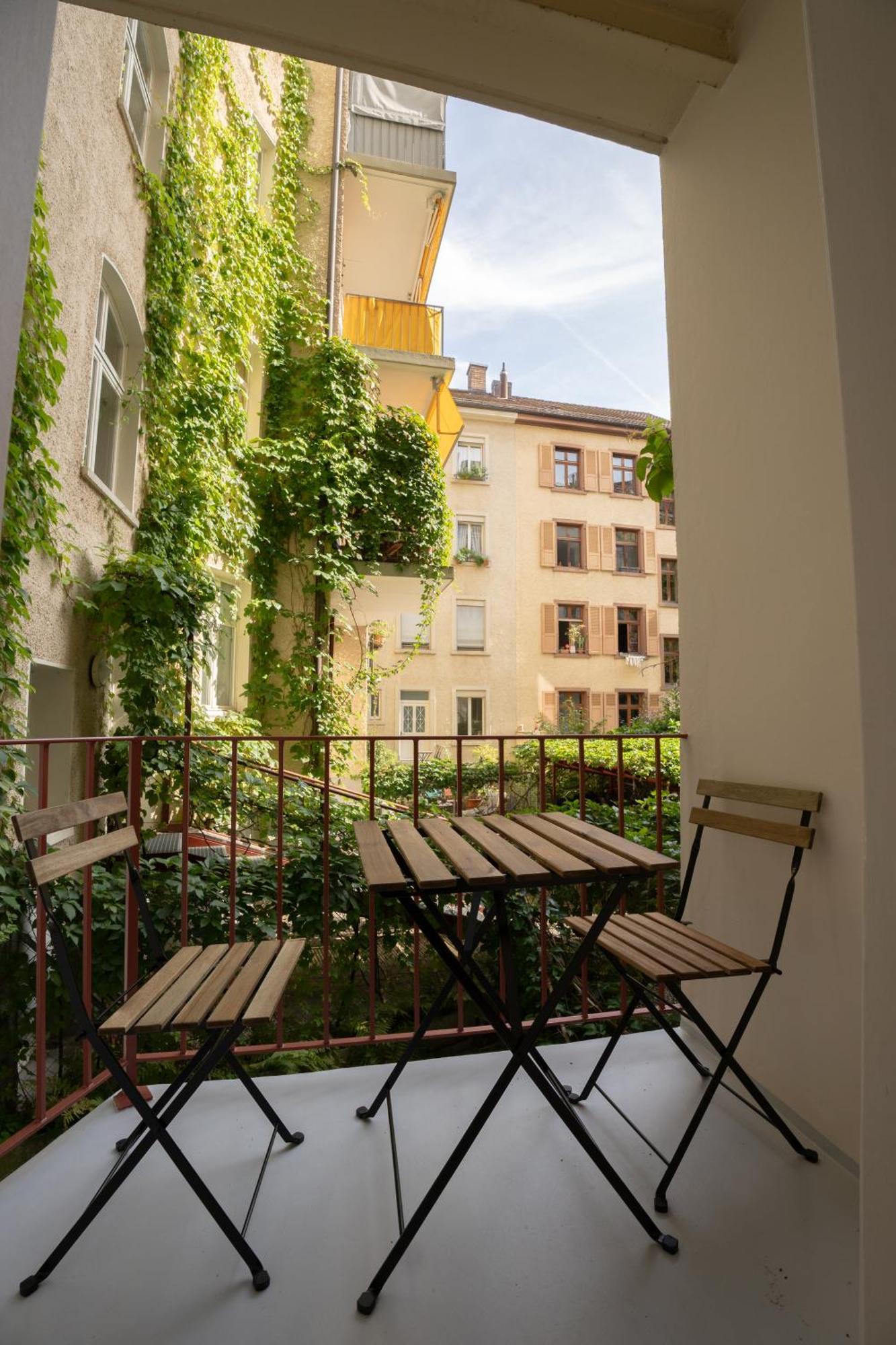 Charmante Altbauwohnung Am Rhein Basel Dış mekan fotoğraf