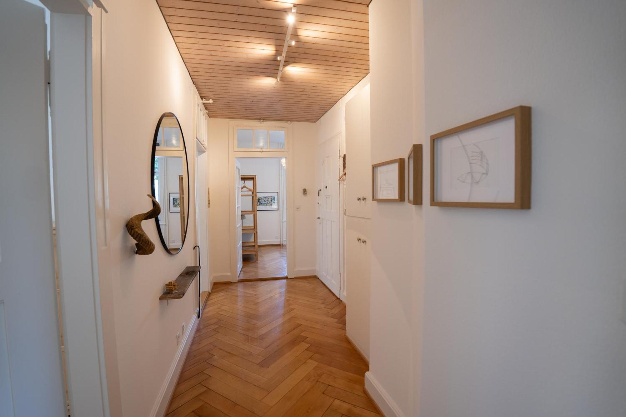 Charmante Altbauwohnung Am Rhein Basel Dış mekan fotoğraf