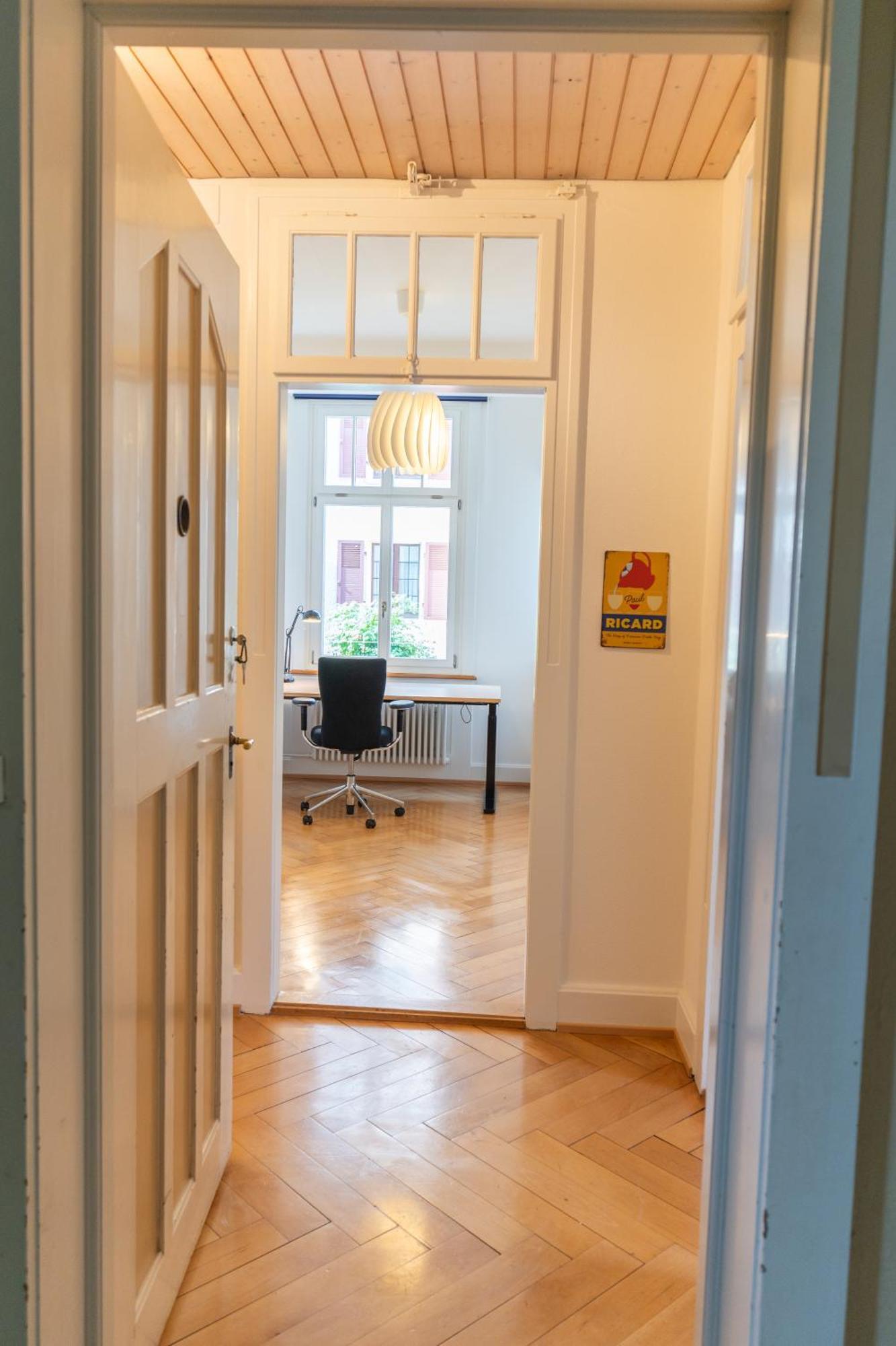 Charmante Altbauwohnung Am Rhein Basel Dış mekan fotoğraf